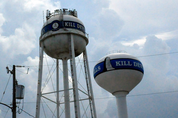 Kill Devil water towers